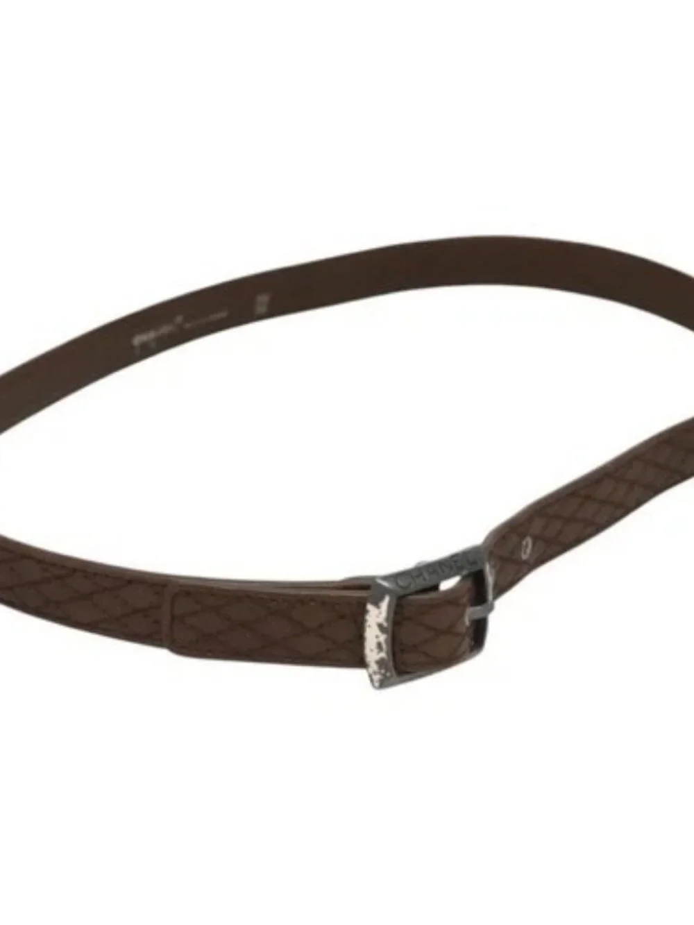 CHANEL Belt Leather 30.7